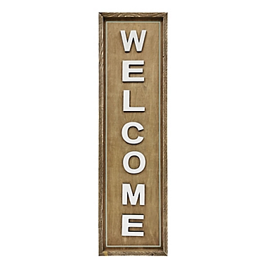 Bee &amp; Willow&trade;  48-Inch &quot;Welcome&quot; Wooden Sign. View a larger version of this product image.