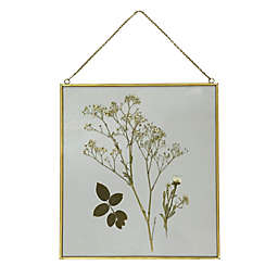 Bee & Willow® Home Pressed Flowers in Iron Frame