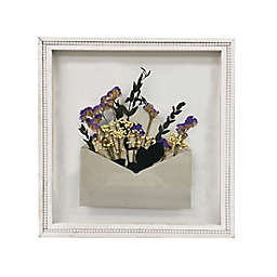 Bee &amp; Willow&reg; Pressed Flowers in Envelope Framed Wall Art