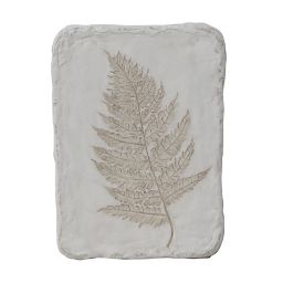 Bee & Willow™ Home Wild Fern 3 Botanical 11-Inch x 16-Inch Wall Plaque in White