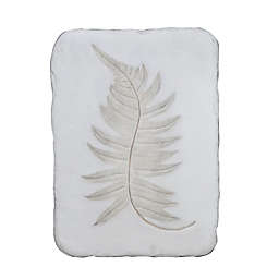 Bee & Willow™ Home Wild Fern 1 Botanical 11-Inch x 16-Inch Wall Plaque in White