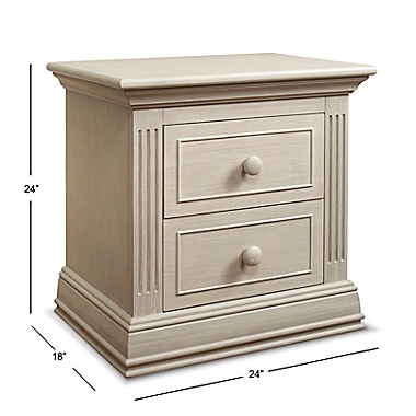 Sorelle Providence Nightstand in Heritage Fog. View a larger version of this product image.