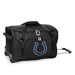 NFL Indianapolis Colts 22-Inch Wheeled Carry-On Duffle with Embroidered Logo