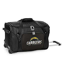 NFL Los Angeles Chargers 22-Inch Wheeled Carry-On Duffle with Embroidered Logo