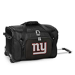 NFL New York Giants 22-Inch Wheeled Carry-On Duffle with Embroidered Logo