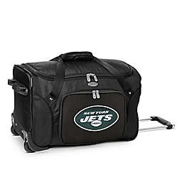 NFL New York Jets 22-Inch Wheeled Carry-On Duffle with Embroidered Logo