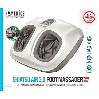 HoMedics&reg; Shiatsu Air Pro Foot Massager with Heat. View a larger version of this product image.