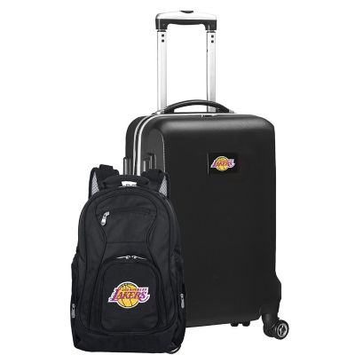 NBA Los Angeles Lakers 2-Piece Backpack and Carry On Luggage Set