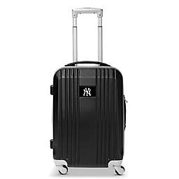 MLB New York Yankees 21-Inch Carry On Expandable Spinner Luggage