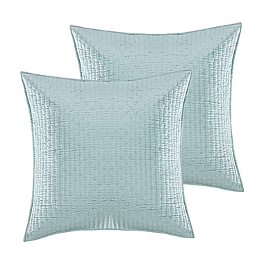 Levtex Home Torrey European Pillow Shams in Blue (Set of 2). View a larger version of this product image.