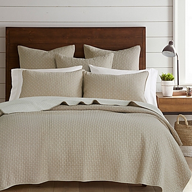 Levtex Home Torrey 3-Piece Reversible King Quilt Set in Taupe. View a larger version of this product image.