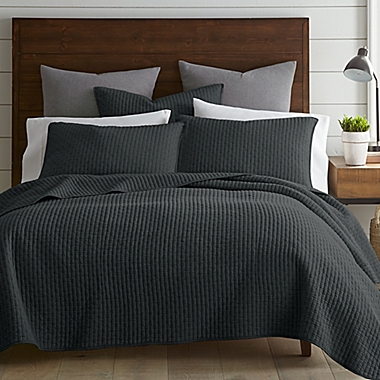 Levtex Home Torrey 3-Piece Reversible Full/Queen Quilt Set in Charcoal. View a larger version of this product image.