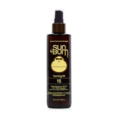 Sun Bum&reg; 9 fl. oz. Tanning Oil with Broad Spectrum SPF 15. View a larger version of this product image.