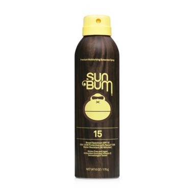 Sun Bum&reg; 6 oz. Continuous Spray Sunscreen SPF 15. View a larger version of this product image.