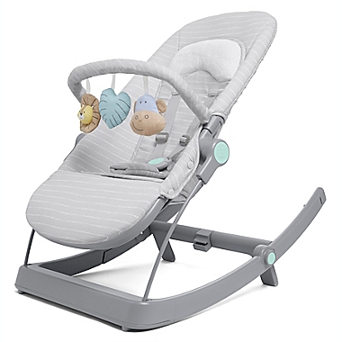 aden + anais&trade; 3-in-1 Transition Floor Seat in Grey. View a larger version of this product image.