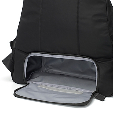 Storksak&reg; Hero Quilt Diaper Bag in Black. View a larger version of this product image.