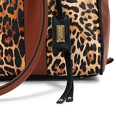 Badgley Mischka&reg; Leopard Travel Tote Weekender Bag. View a larger version of this product image.