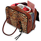 Alternate image 1 for Badgley Mischka&reg; Leopard Travel Tote Weekender Bag