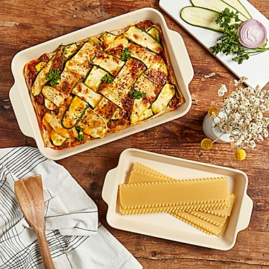 Our Table&trade; 2-Piece Stoneware Rectangular Bakers Set. View a larger version of this product image.