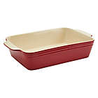 Alternate image 0 for Our Table&trade; 4 qt. Stoneware Rectangular Baker in Red