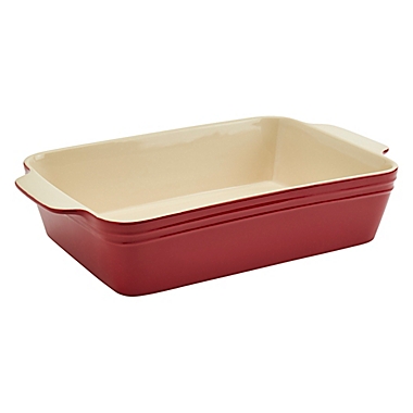 Our Table&trade; 4 qt. Stoneware Rectangular Baker in Red. View a larger version of this product image.