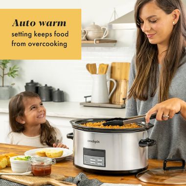 Crockpot&trade; Choose-A-Crock Digital Slow Cooker. View a larger version of this product image.