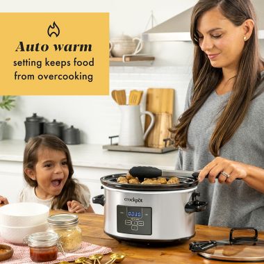Crockpot&trade; 4 qt. Cook &amp; Carry Slow Cooker. View a larger version of this product image.