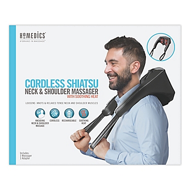 HoMedics&reg; Cordless Neck &amp; Shoulder Massager with Heat. View a larger version of this product image.
