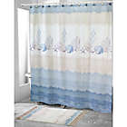 Alternate image 0 for Avanti 72-Inch x 72-Inch Abstract Coastal Shower Curtain in Blue/Beige