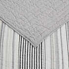 Alternate image 5 for Jacob Stripe 3-Piece Full/Queen Quilt Set in Neutral