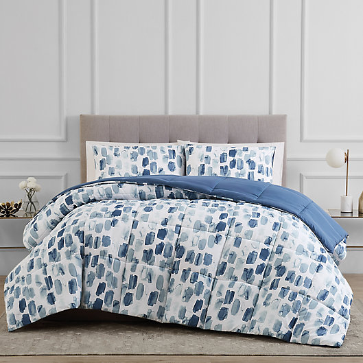Brushstroke Comforter Set, Twin Bedspreads Bed Bath And Beyond