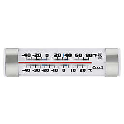 Escali Refrigerator/Freezer Thermometer in White/Silver