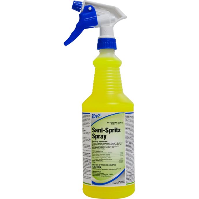 Sani Spritz 32 Oz Disinfectant Spray Bed Bath Beyond