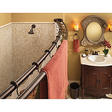 Moen&reg; Double Shower Curtain Hooks (Set of 12). View a larger version of this product image.