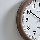 Alternate image 3 for FirsTime&reg; Sloane 12-Inch Essential Wall Clock in Dark Brown