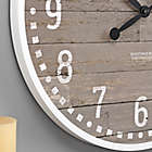 Alternate image 3 for FirsTime&reg; Arlo 18-Inch Wall Clock in Grey