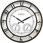 FirsTime &amp; Co.&reg; 18-Inch Parker Outdoor Wall Clock in Oil-Rubbed Bronze