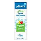 Alternate image 1 for Dr. Brown&#39;s&reg; 1.4 oz. Natural Baby Toothpaste