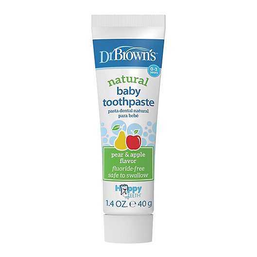 Alternate image 1 for Dr. Brown's® 1.4 oz. Natural Baby Toothpaste