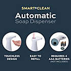 Alternate image 3 for Smart Clean Automatic Soap Dispenser in White