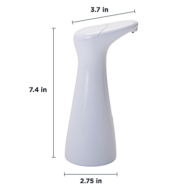Smart Clean Automatic Soap Dispenser in White. View a larger version of this product image.