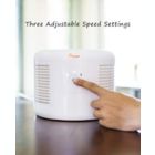 Alternate image 3 for Crane Small Air Purifier with 2.5 PPM Filter Capability in White