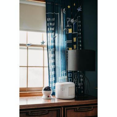 Crane Small Air Purifier with 2.5 PPM Filter Capability in White. View a larger version of this product image.