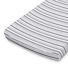 Alternate image 4 for The Peanutshell&trade; 2-Pack Elephants/Stripe Changing Pad Covers in Grey