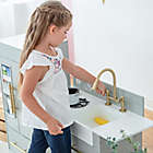 Alternate image 3 for Teamson Kids Little Chef Chelsea Modern Play Kitchen in Silver Grey