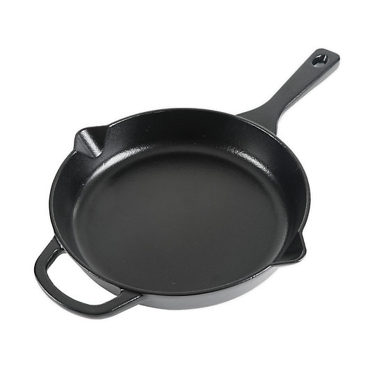 Alternate image 1 for Our Table™ 10-Inch Preseasoned Cast Iron Skillet in Black
