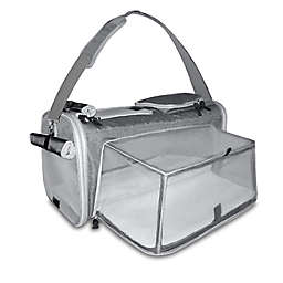 Expandable Soft Sided Pet Carrier in Charcoal