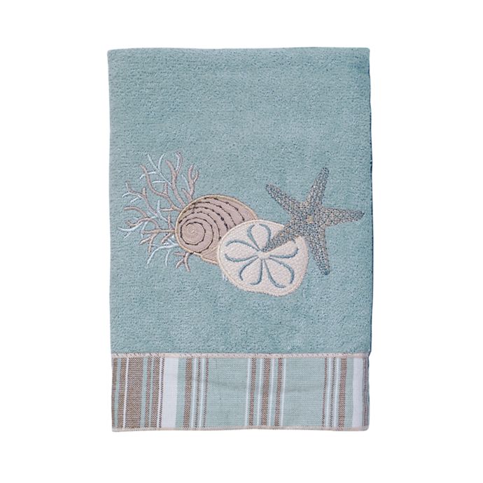 Avanti By The Sea Hand Towel in Mineral Bed Bath and Beyond Canada
