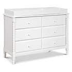 Alternate image 3 for DaVinci Jenny Lind 6-Drawer Spindle Dresser in White