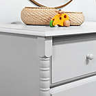 Alternate image 7 for DaVinci Jenny Lind 6-Drawer Spindle Dresser in Fog Grey